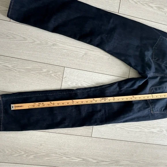 J Brand women's navy straight-leg jeans - Picture 7 of 9